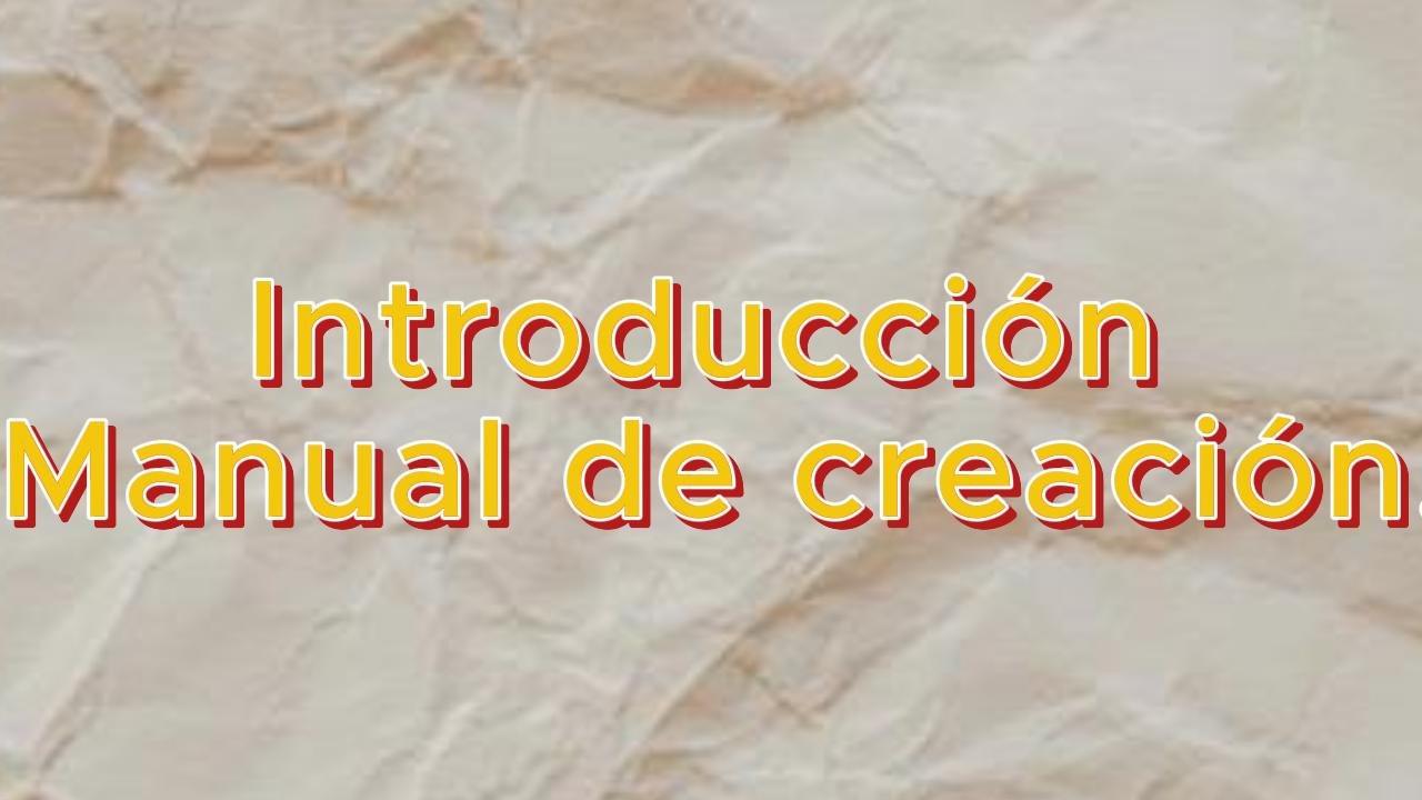 Portada de Introducción al manual