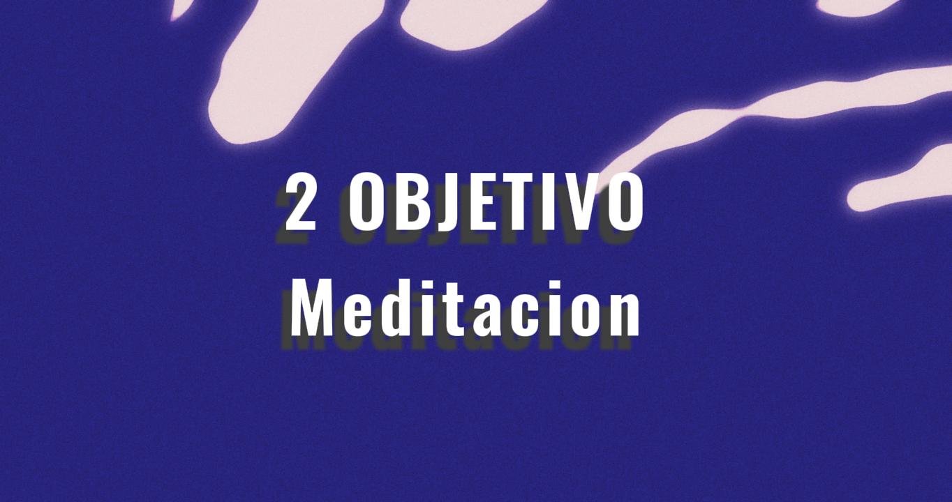 Portada de S.2 OBJETIVO Meditacion